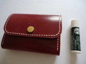 ミニウォレット　Type-fの型紙と作成手順