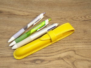 1本差しペンケース　Type-Yellow