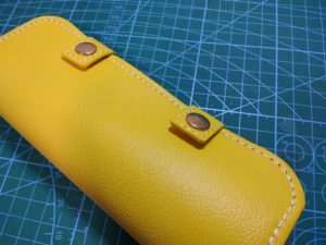 レザークラフト 印鑑ケースの作成