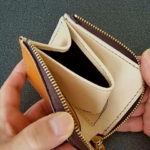 コインケースの裏張りにアメ豚を使ってみた