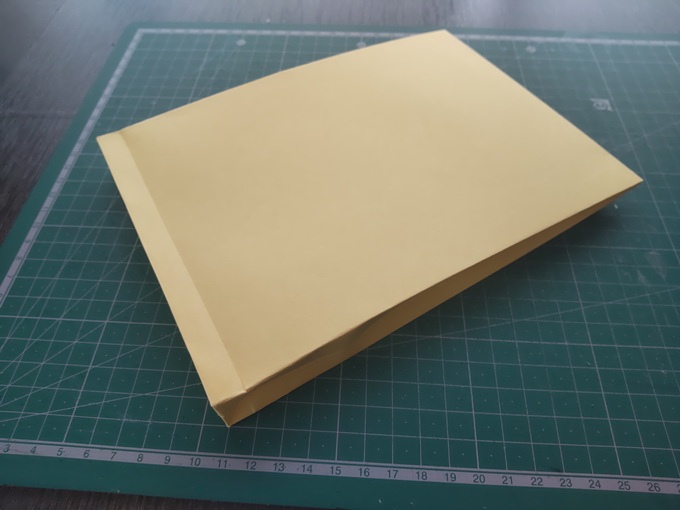 注文作品を発送できる状態にしたところ