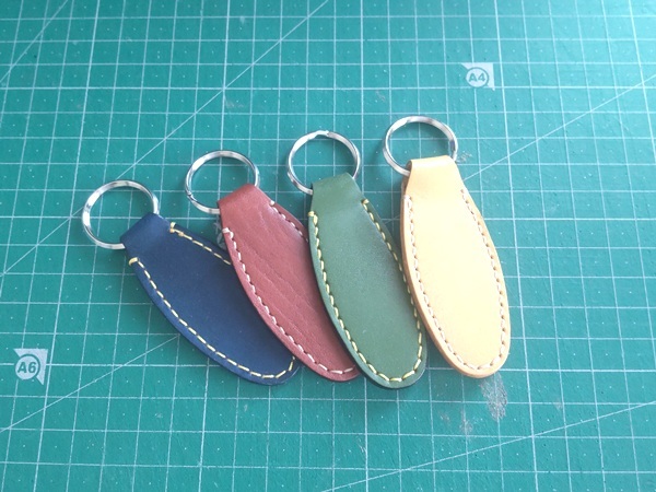 他の色も完成させて並ばせた画像